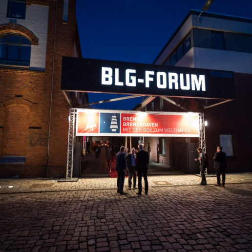 BLG Logistics Jubiläum: Aussenansicht des BLG Forums