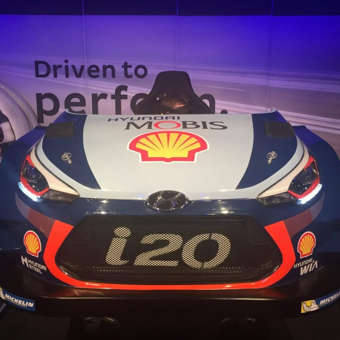 Innocean Hyundai WRC Rally: Ein Hyundai i20 3d Simulator.