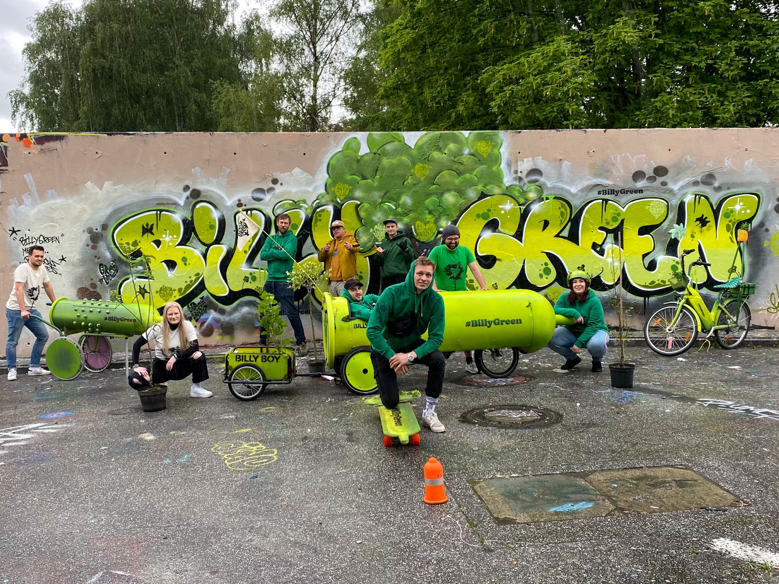 Billy Boy Green Love Promotion