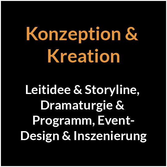 Konzeption und Kreation für Events in Hamburg