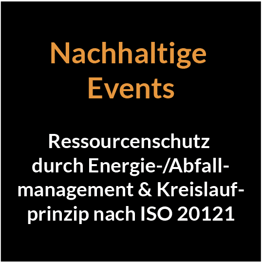 Nachhaltige Events und Green Eventplanung