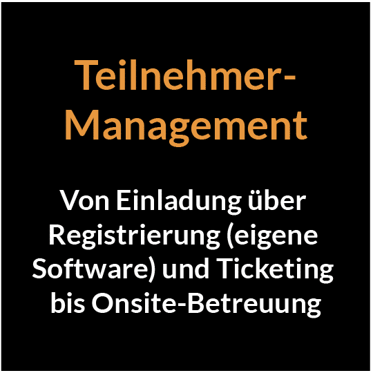 Teilnehmermanagement für Veranstaltungen in Hamburg